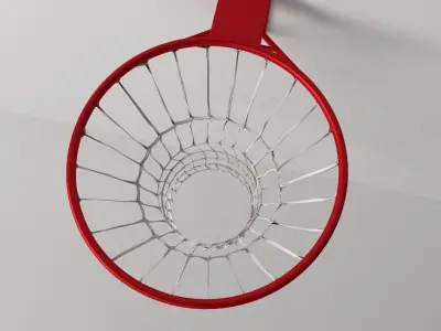 Basketball Hoop 3D model