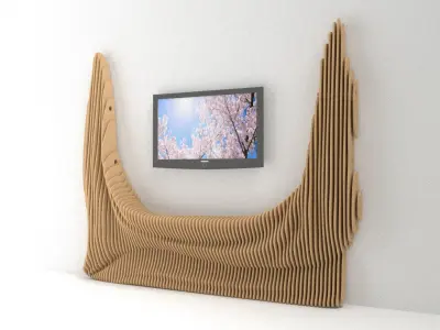 Parametric TV 3D model 03 3D model