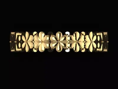 Arabic Tire Ring 3D print model