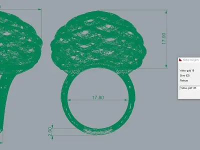 Ultra Vision Ring 3D print model