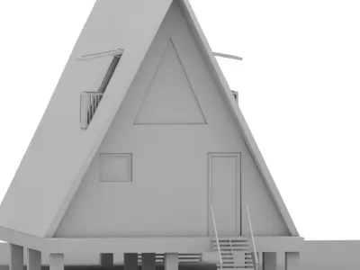 A - Frame tiny house   3D model