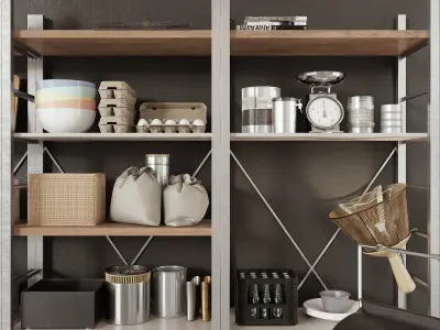 Decor Set Kitchen 3D model