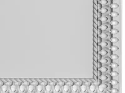  Arabic Frame Picture Eastern big picture 3D model