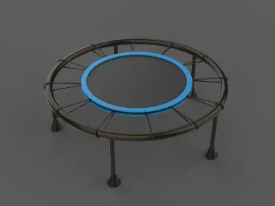 Fitness Rebounder  3D model