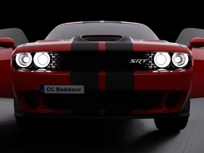 Dodge Challenger  3D model