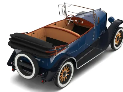 Volvo OV4 1927 - 1929 3D model