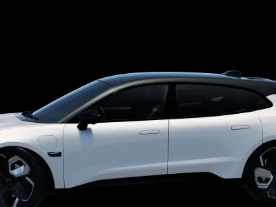 Zeekr Low-poly 3D model