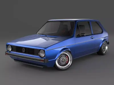 Volkswagen Golf Mk I 3D model