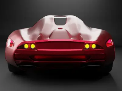 Koeningsegg Regera 3D Model 3D model