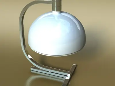 10 Table Lamps Collection 3D model