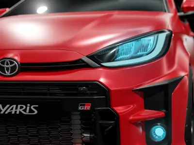 Toyota GR Yaris 3D model