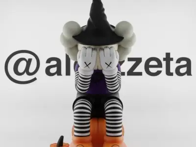 Kaws Halloween Passing Through for Print 3D print model