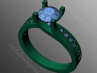 Ring iz54 3D print model