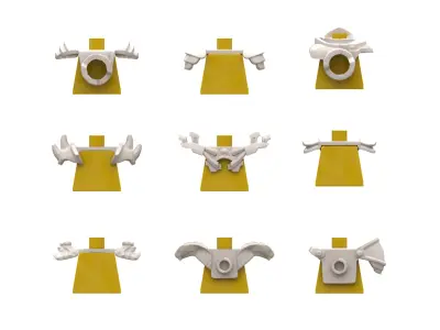 TwindBricks3D - Minifigures Armor Pack 2 3D print model