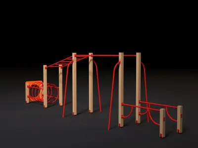 Sports complex 26 3D model