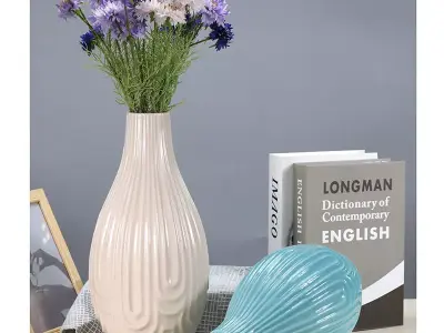 NORDIC MATTE FLOWER VASE 3D print model