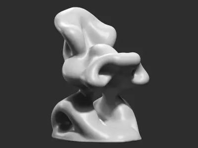 modern sculpture 3d print model 102 3D print model