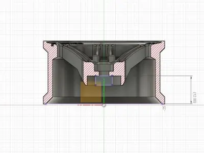 1 10 Scale Strom DS-25 Wheels For RC Car 3D print model