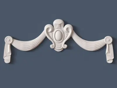 10 Swag Onlays Collection 3D model