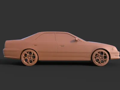 Toyota Mark 2 3D print model
