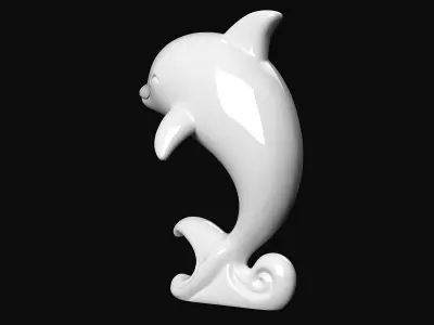 Dolphin 3D print model