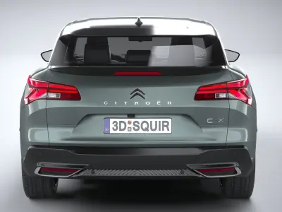 Citroen C5 X 2022 3D model