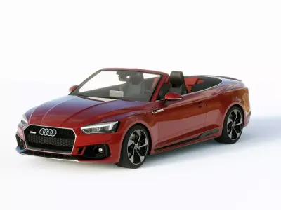 Audi RS5 Cabriolet 2019 3D model
