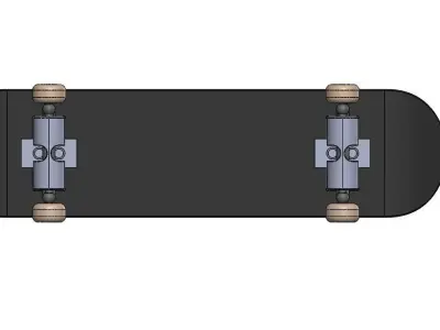 Skateboard 3d Model Free 3D model