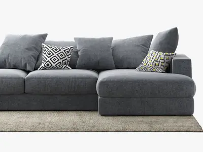  sofa BoConcept Cenova IN52 3D model