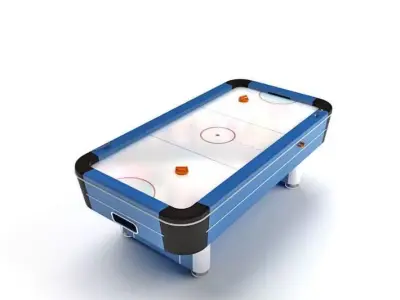 Air Hockey Game Table 3D model