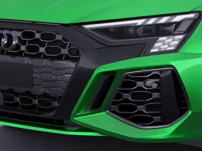 Audi RS3 Sedan 2022 3D model