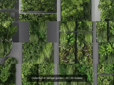 Collection of Vertical garden - 20