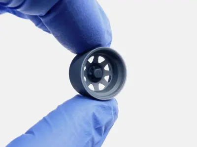 15x10 Cragar Nomad Wheel and Brake 3D print model