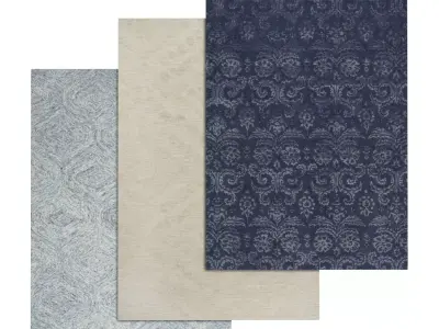 Rug Set 629 3D model