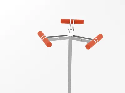 Clothes Rack 3D model