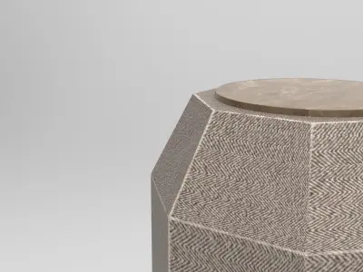 Sapp Side Table Low-poly 3D model