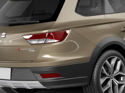 Seat Leon X-Perience 2015 3D model