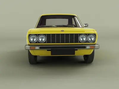 Fiat 128 3p Berlinetta 3D model