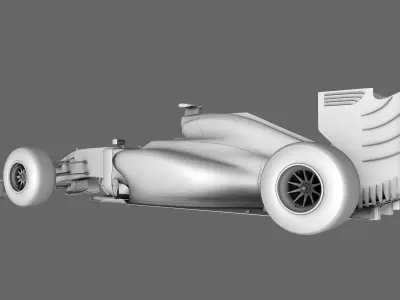F1 Lotus Mercedes E23 Season 2015 3D model