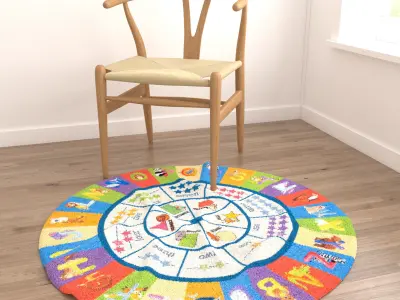 Rugs No 242 Low-poly 3D model
