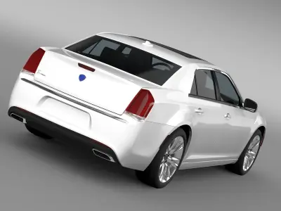 Lancia Thema 2017 3D model