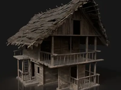 Free for awesome people Free low-poly 3D model get