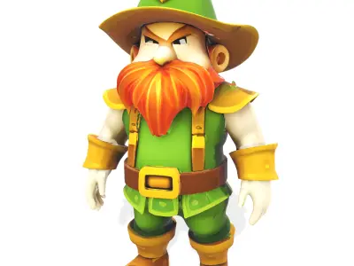 Garden Gnome Character Collection - Premium 3D Print-Ready 3D print model