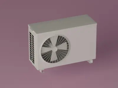 AC unit 3D model