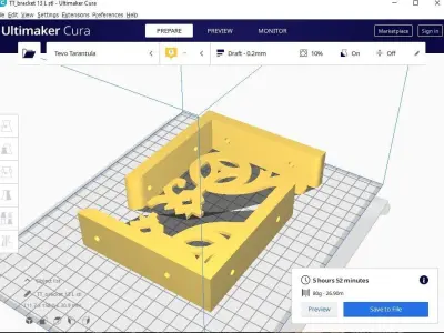 Shelf Bracket 13 3D print model