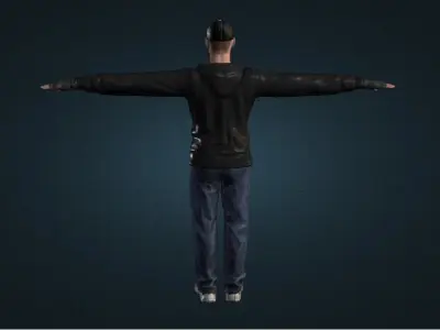 Jason Survival Game Character 3D model