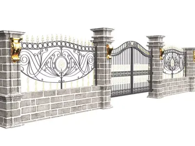 Iron Gate 3D model