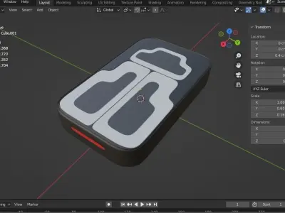 REMOTE CONTROL 02 3D print model
