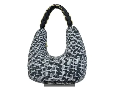 Balmain Pillow Bag 3D Model Pack