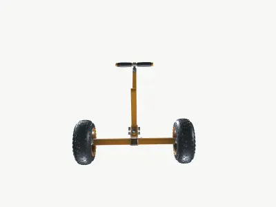 Tow Puller Low-poly 3D model